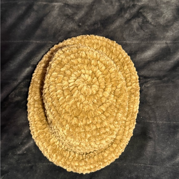 Light Brown Fuzzy Wool-Blend Bucket Hat | Cozy Winter Style Unisex - Picture 7 of 7